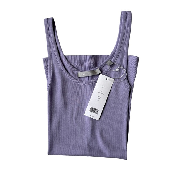 Vince Tops - Vince XS Scoop neck tank top Lavender Shirt